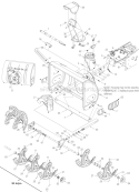 Page C Diagram and Parts List for 31AH6LLH801 2005-2 Yard Man Snow Blower